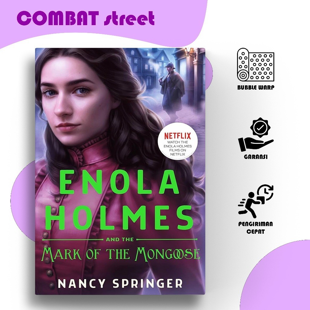 Enola Holmes และมาร์คของ Mogoose โดย Nancy Springer