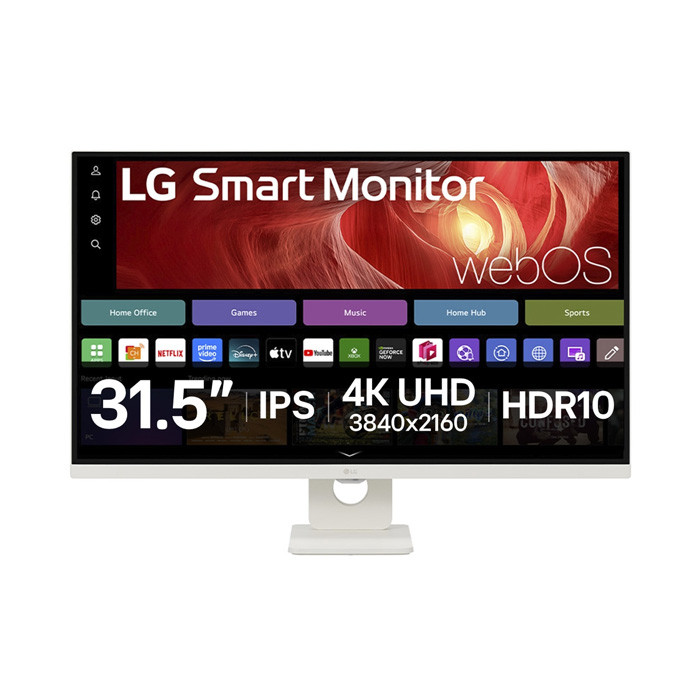 LG Monitor 32U731SA-W 31.5" 4K UHD IPS DCI-P3 95% 60Hz จอมอนิเตอร์ 31.5นิ้ว รับประกัน 3ปี