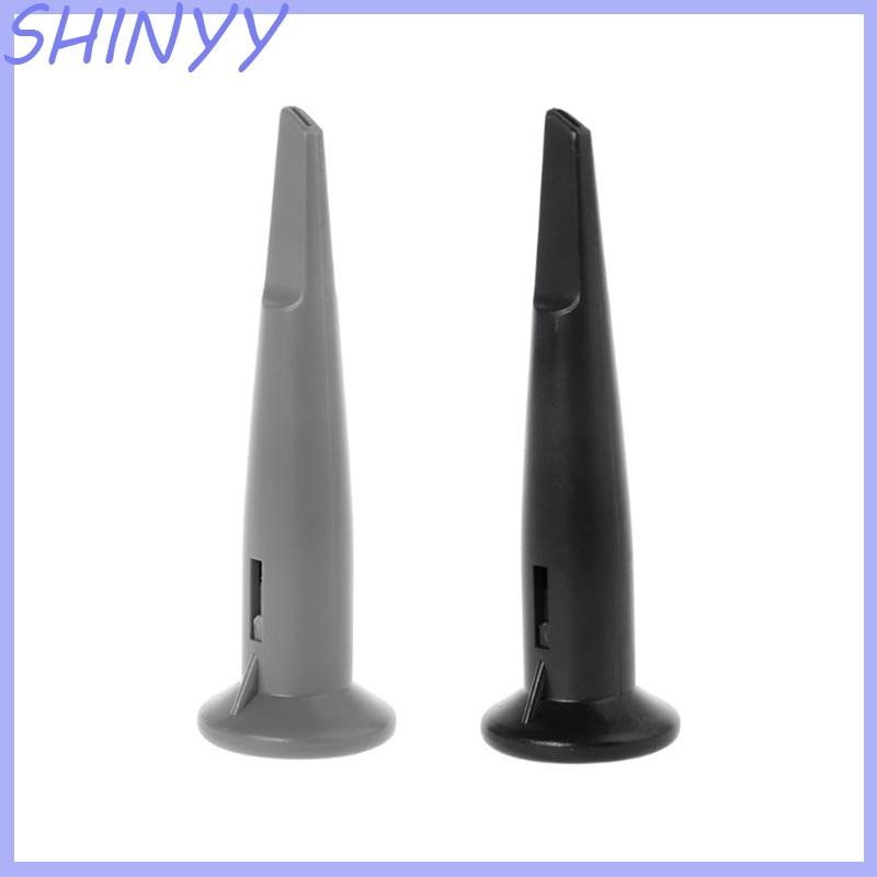 SHI Oscilloscope ป้องกัน Probe หมวกแบบพกพาที่ถูกต้อง Oscilloscope คลิป Probe หมวกพร้อมตะขอสีเทา Osci