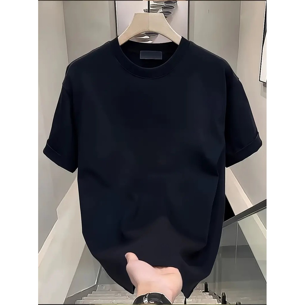 เสื้อยืด เสื้อยืดแขนสั้น Cotton 100% ใส่สบาย เสื้อยืดโอเวอร์ไซส์ พิมพ์ลาย “DIR NY” สวมใส่สบาย สไตล์ถนน ราคา ถูกที่สุด ดีลบีเคเค แกลเลอรีภาพที่ 5