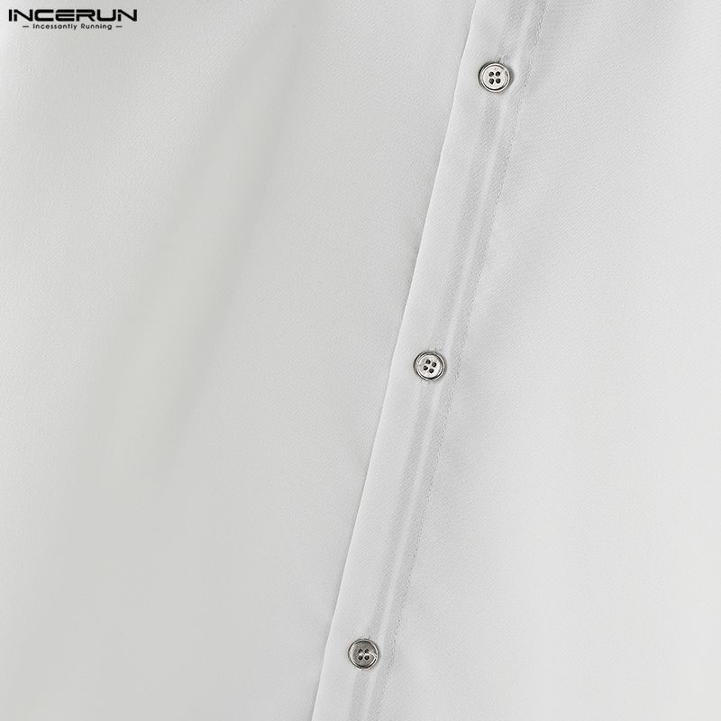 เสื้อเชิ้ตสำหรับผู้ชาย ดีไซน์ตัดเย็บสีตัดกัน - รูปที่ 4