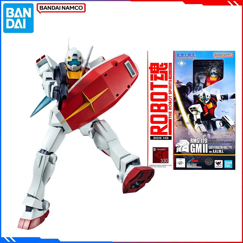 Bandai กันดั้มรุ่นหุ่นยนต์ Spirits Rms-179 ตัวเลข Gm Ii Earth Federation Force Action รุ่นคริสต์มาสข