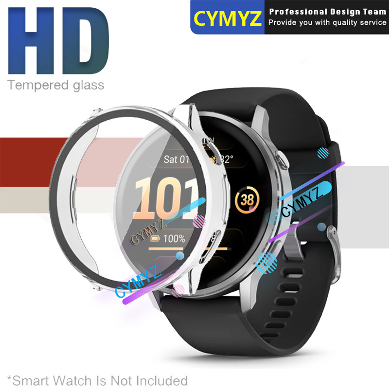 เคส Garmin Venu 4 เคสป้องกัน Garmin Venu 4 45 มม. 41 มม. เคสป้องกัน 360° ฟิล์มกันรอยหน้าจอรอบด้าน ฟิ