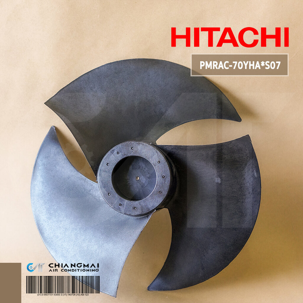 PMRAC-70YHA*S07 ใบพัดลมแอร์ HITACHI ใบพัดลมแอร์ฮิตาชิ ใบพัดลมคอยล์ร้อน (แท้ศูนย์)