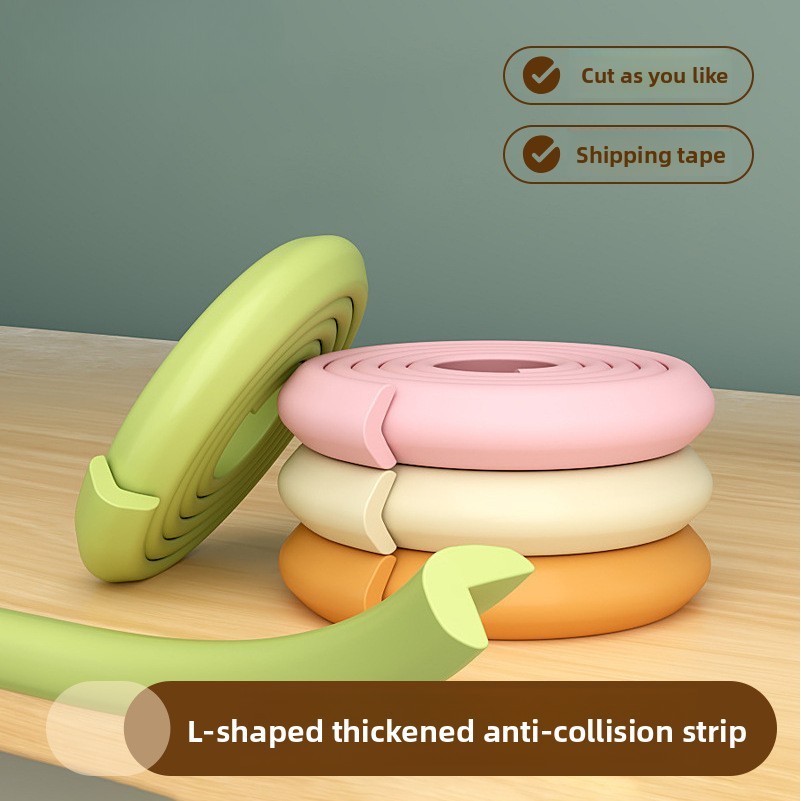 Se7ven✨ Stick-Free 2m L-Shaped หนากว้างขึ้นเด็ก Anti-Collision Strip เด็กอนุบาลปลอดภัย
