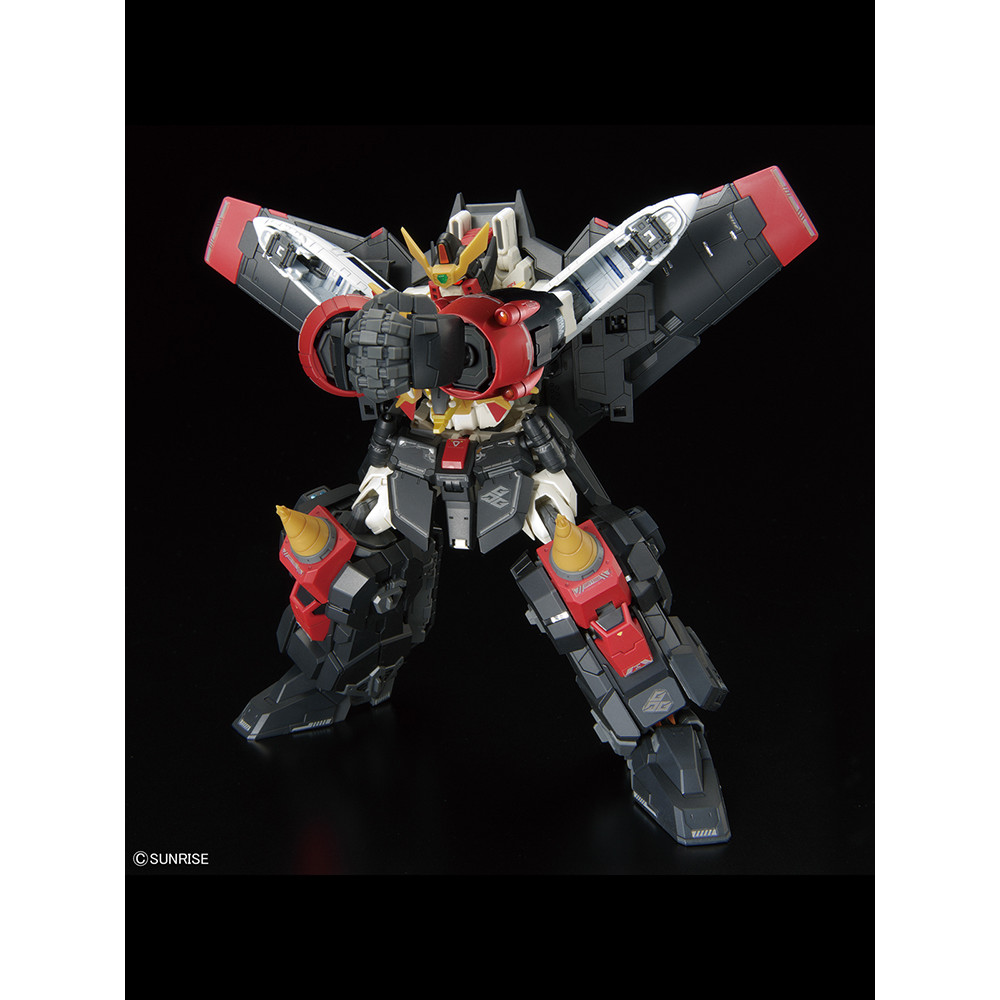 พร้อมสต็อก Bandai RG King of Brave Gaogaigar Gaogaigar Gaogaigar Deformation Fit Assembly Model