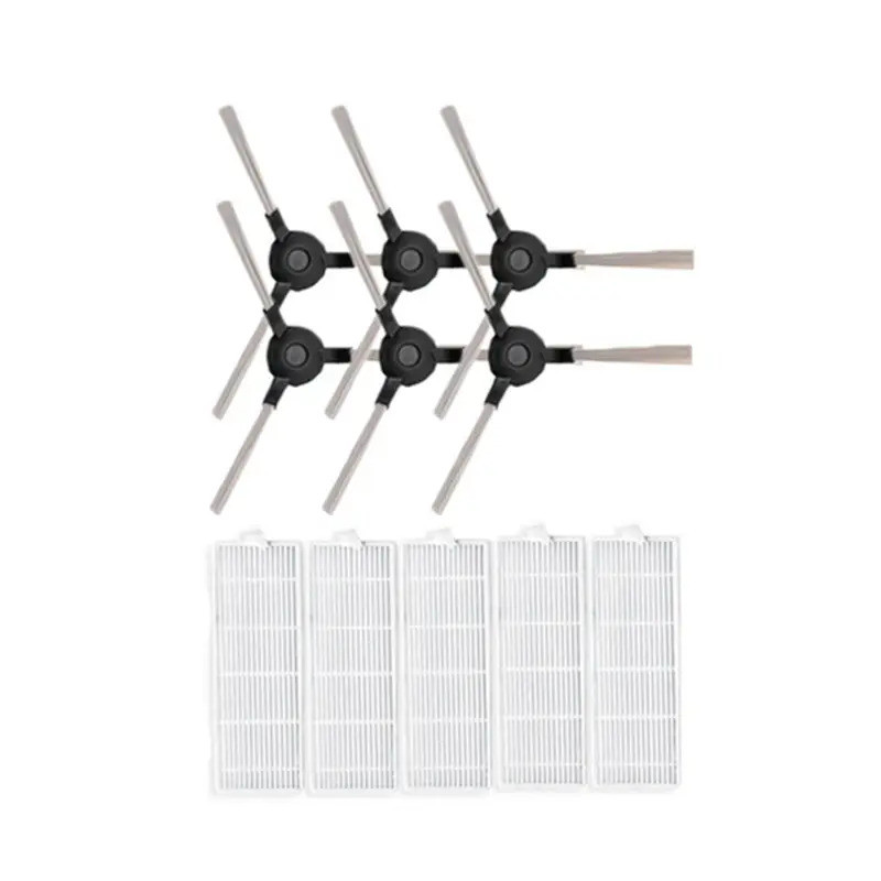 เครื่องดูดฝุ่น HEPA กรองแปรงด้านข้างสําหรับ Kitfort KT-552-2 KT-552-1 เครื่องดูดฝุ่นหุ่นยนต์อะไหล่อุ