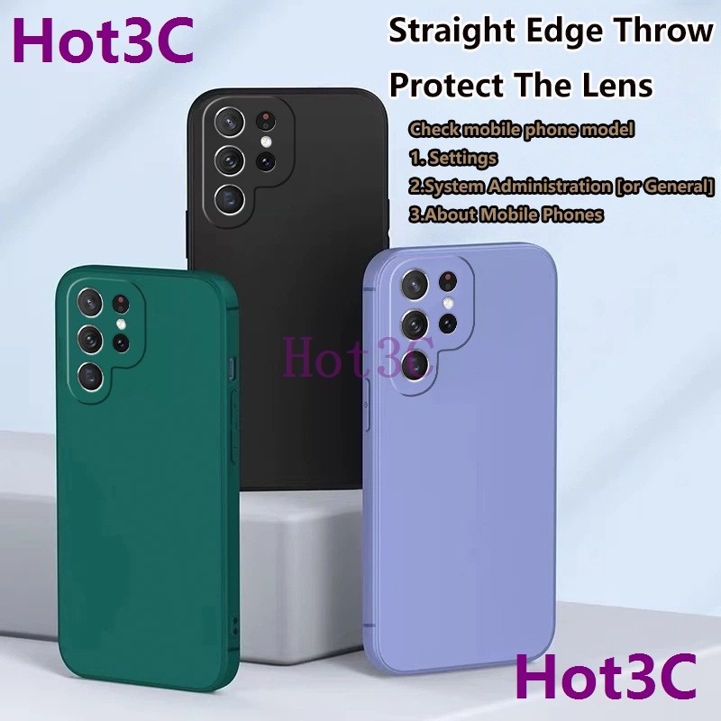 เคส For Samsung S25 EDGE 5G / Samsung S25 Ultra / S24 Ultra / S23 Ultra / S22 Ultra / S21 Ultra tpu YTCS ซิลิโคนแฟชั่นเคสโทรศัพท์แบบนิ่ม