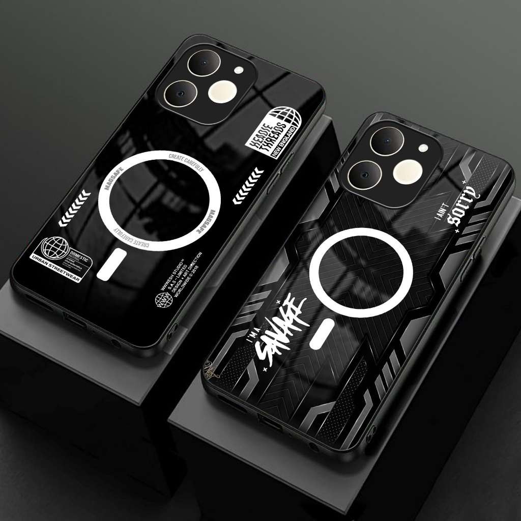 [53] Softcase Glass Realme Note 70 | Realme Note 70 เคสเคลือบเงา | ปลอกแก้วRealme Note 70