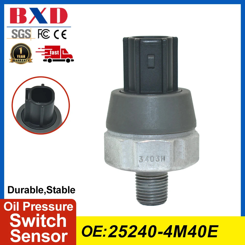 เซ็นเซอร์สวิตช์แรงดันน้ํามัน 25240-4M40E 252404M40E สําหรับ Nissan Altima Armada Cube Frontier Maxim