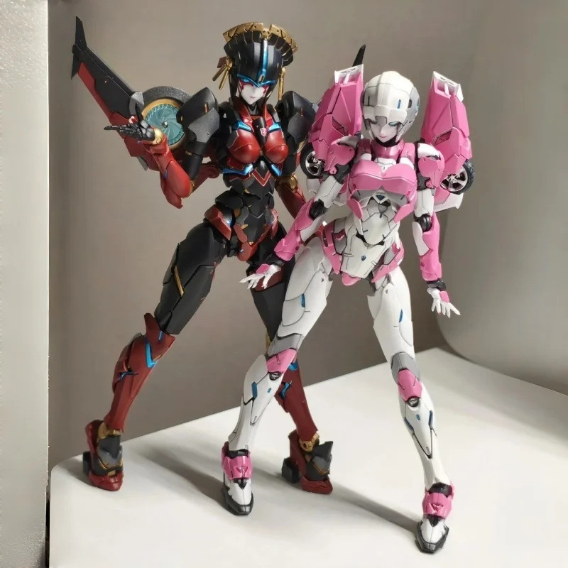 Original Meli ไม่จํากัด M66336 Meli Aishiarxi Arcee Buildable Mecha Action Figure Collection เครื่อง