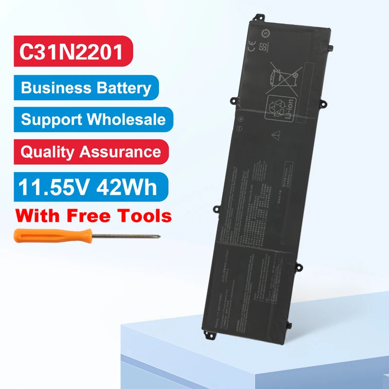 KingSener C31N2201 0B200-04260000 แบตเตอรี่สําหรับ ASUS Vivobook Go15 E1504G ADOL14V MT7902 Vivobook