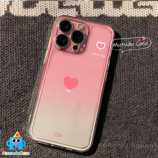เคสใสไล่สีหัวใจ กันกระแทก สไตล์ฮิต Realme NOTE 70 50 60 X 15 14 X C85 C73 C63 C61 C53 C55 C25 C67 C71 5 C20 C75 C35