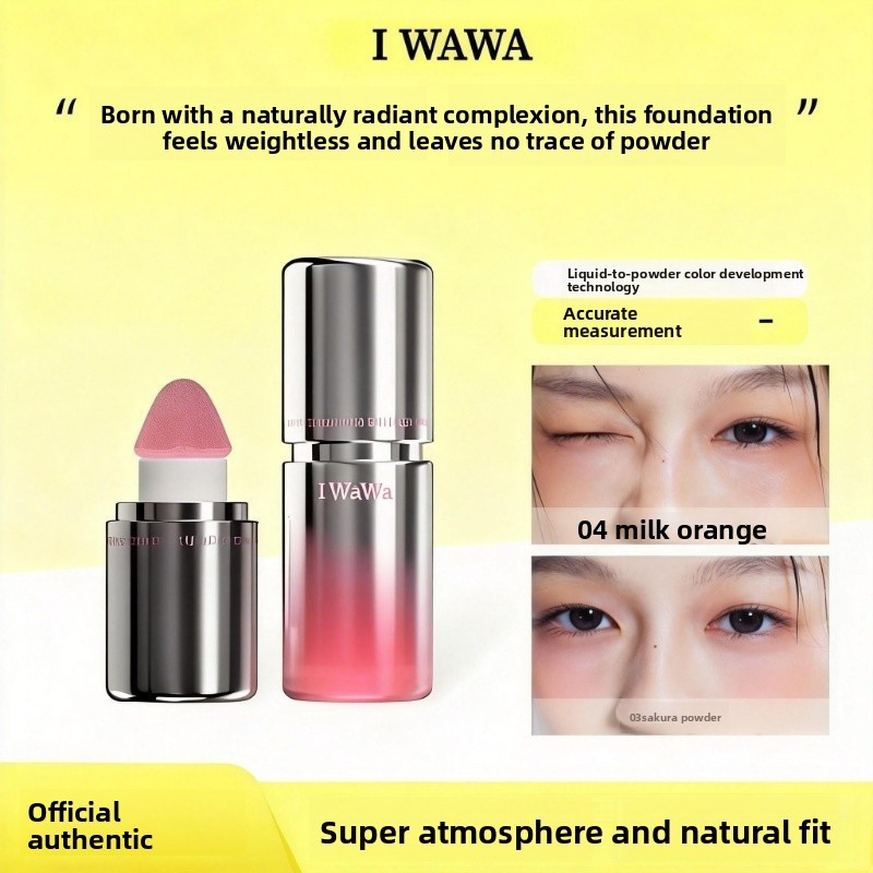 IWAWA Blush Natural Makeup Holding Cherry Blossom Clear Repairing Revealing Tender Look THKC