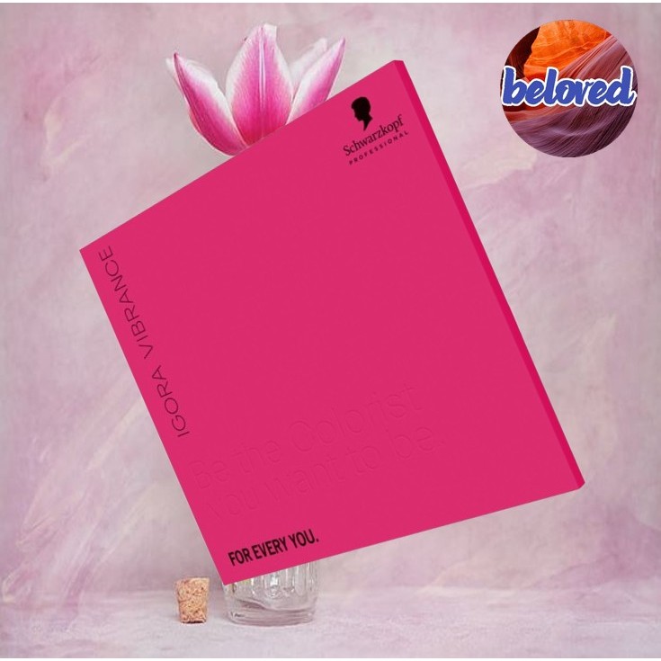 ชาร์ทสี Schwarzkopf igora Vibrance แบบแม่เหล็ก