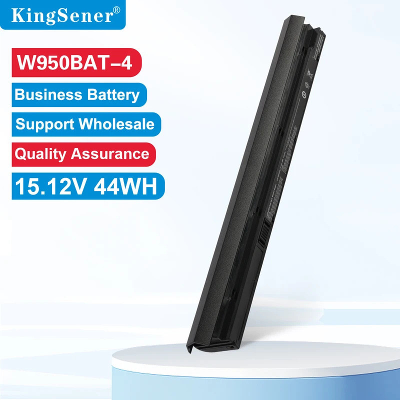 KingSener W950BAT-4 แบตเตอรี่สําหรับแล็ปท็อป Clevo 6-87-W95KS-42F 6-87-W95KS W950BAT-4 W940JU W940LU