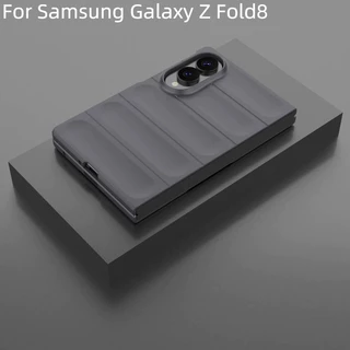 SAMSUNG สําหรับSamsung Galaxy Z Fold3 Fold4 Fold5 Fold6 Fold7 Fold8 Ultraกรณีหรูหราผิวรู้สึกMatte PC Hard Flipฝาครอบโทรศัพท์ปลอกสําหรับSamsung Galaxy Z Fold8 Ultra 7 6 5 4 3 5G