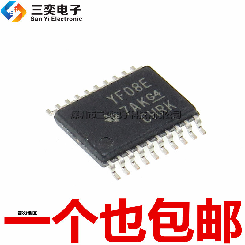 TXS0108E TSSOPWR ผ้าไหมพิมพ์ YF08E TSSOP20 Patch TXS0108EPW Converter เดิมแท้