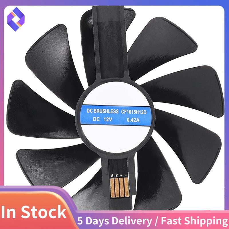 95 มม.CF1015H12D DC12V การ์ด Cooler พัดลมระบายความร้อนเปลี่ยนสําหรับ Sapphire NITRO RX480 8G RX 470 