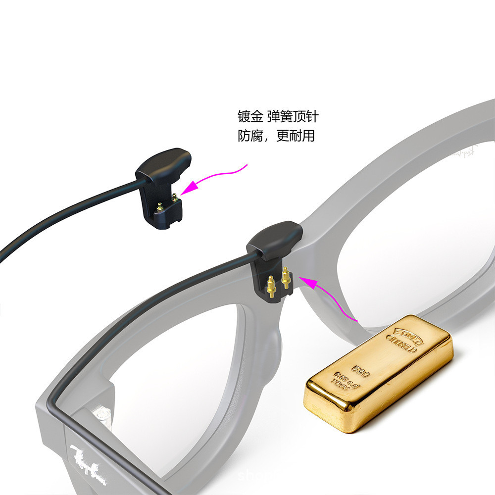 Ray-Ban/Meta Ray-Ban AI แว่นตาเฉพาะอายุการใช้งานแบตเตอรี่ไฟฟ้าเดี่ยว Vimi-01 ไม่มีแว่นตา AI [YHL]