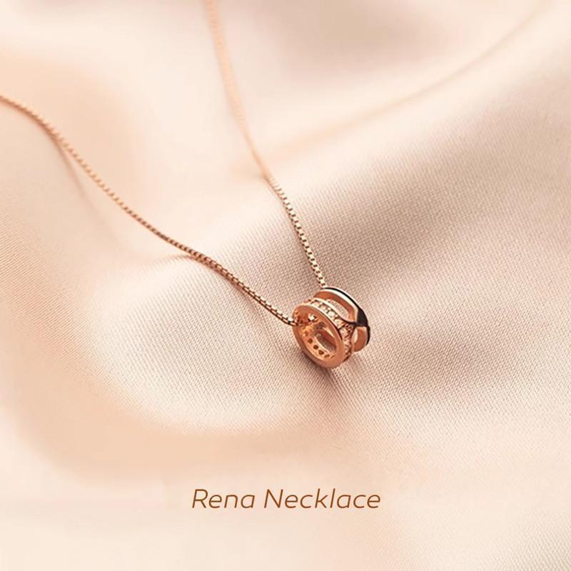 Rena Necklace สร้อยคอเงินแท้ S925 [MERCELO]