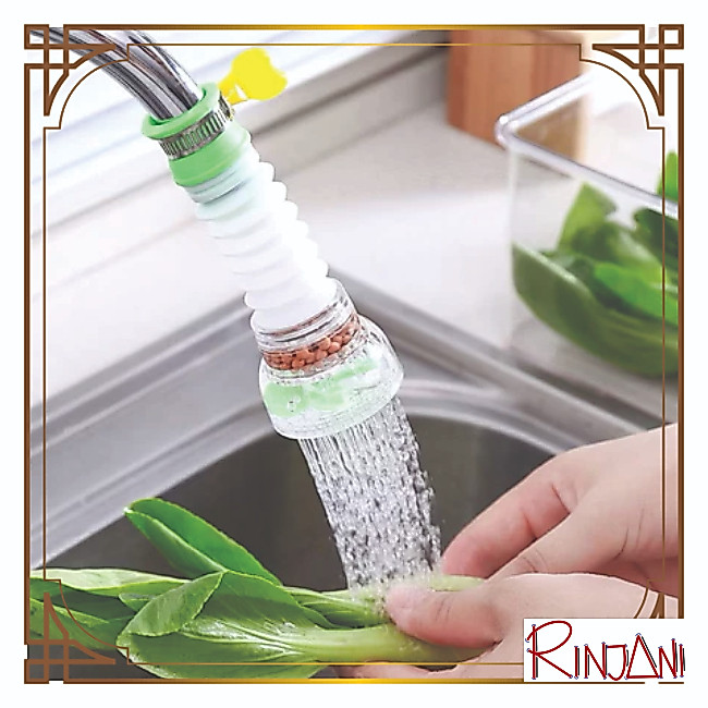 UNIVERSAL FLEXIBLE FILTER Water Tap Connection / FLEXIBLE FILTER Tap Head Connector สําหรับพัดลม KIN