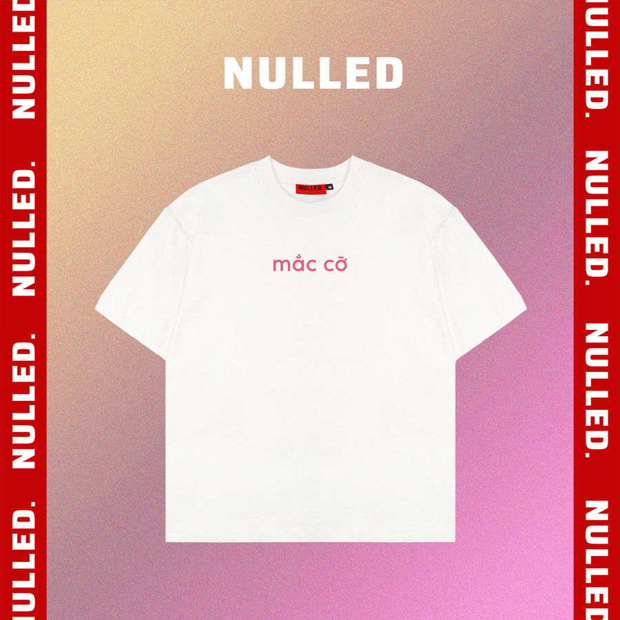 เสื้อยืด NULLED ผ้าคอตตอนสุดเท่ | N-T368-N-T00-T