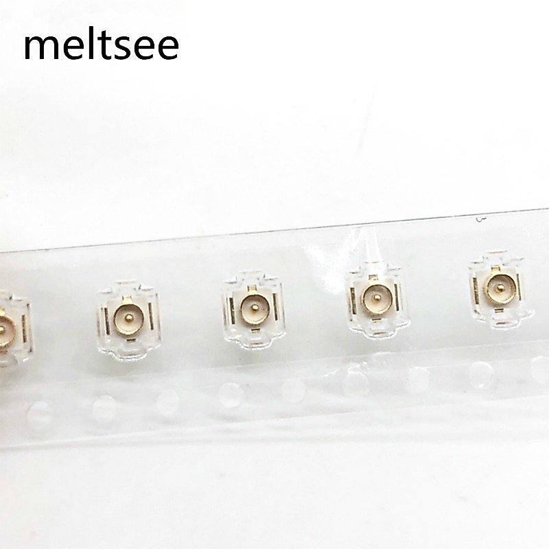 （10pcs）U.FL-R-SMT U.FL socket IPEX / IPX connectors RF Coaxial Connector U.Fl - Rmt U.Fl ซ็อกเก็ตเชื่อมต่อ Ipex / Ipx Rf Coaxial 10 ชิ้น