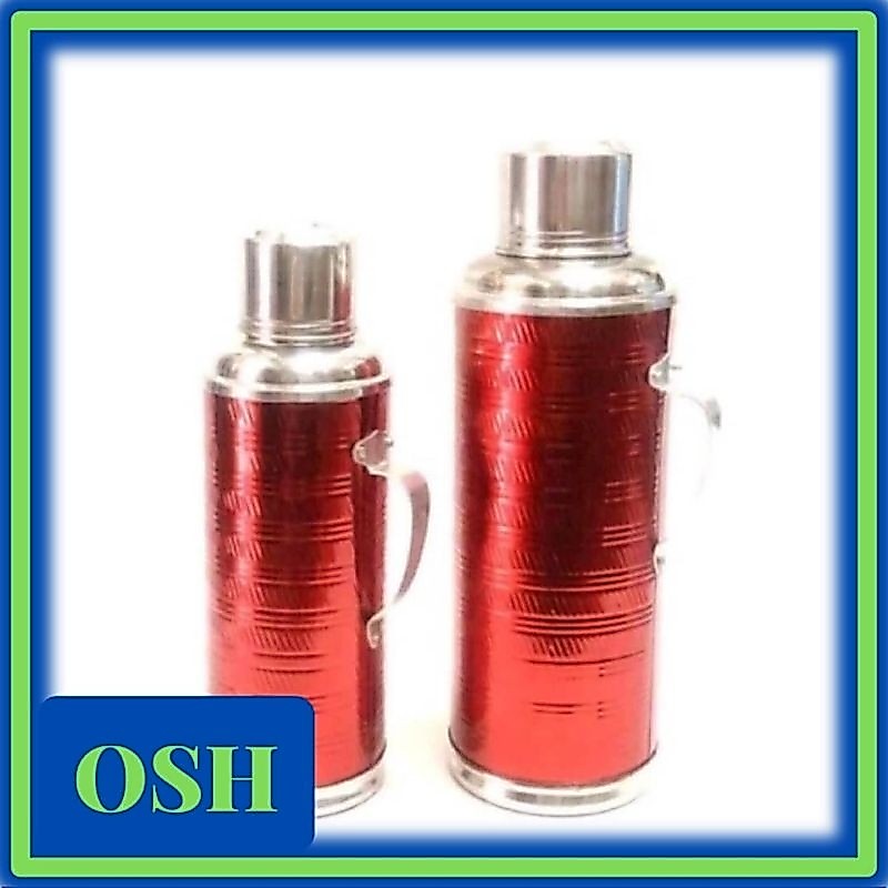 1.2liter/2.0liter VACUUM FLASK/FASK MERAH