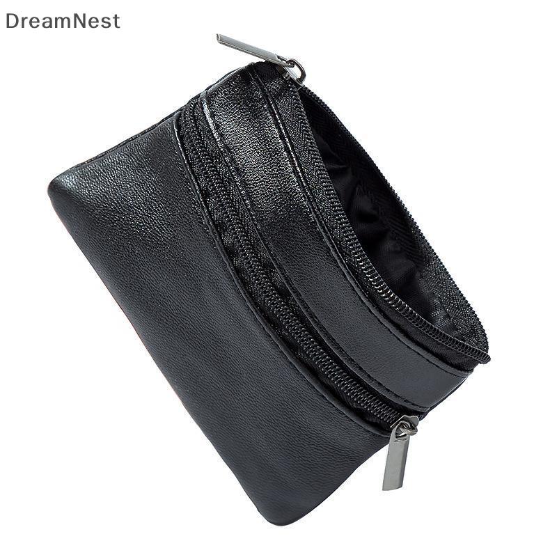 [DreamNest] ผู้หญิงผู้ชายกระเป๋าใส่เหรียญผู้ชายกระเป๋าใบเล็กกระเป๋าสตางค์เปลี่ยนซิปเงินเด็กสตางค์มินิหนังใส่กุญแจ (th)
