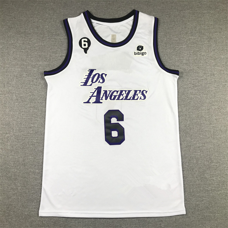 23 รุ่น Lakers 6 White City Edition Lakers 6 White City Edition