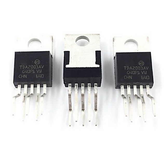 IC TDA2003A TDA2030A TDA2050A เครื่องขยายเสียงไฮไฟ ไอซี ขยายเสียง TO220-5 TDA2003 TDA2030 TDA2050 ราคาถูก Shopee Lazada