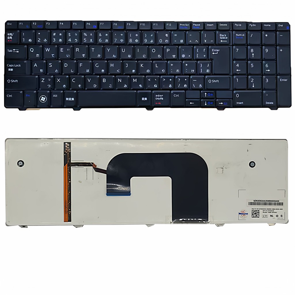 เหมาะสําหรับแป้นพิมพ์โน้ตบุ๊ก DELL DELL Vostro 3700 V3700 I7-720 พร้อมแบ็คไลท์ US
