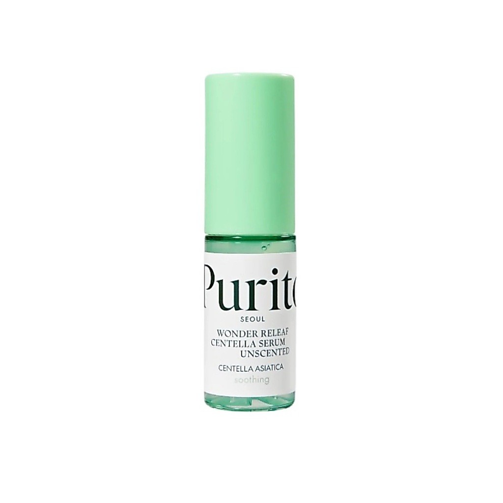 PURITO Wonder Releaf Centella Serum Unscented MINI 15 ml ขนาดทดลอง