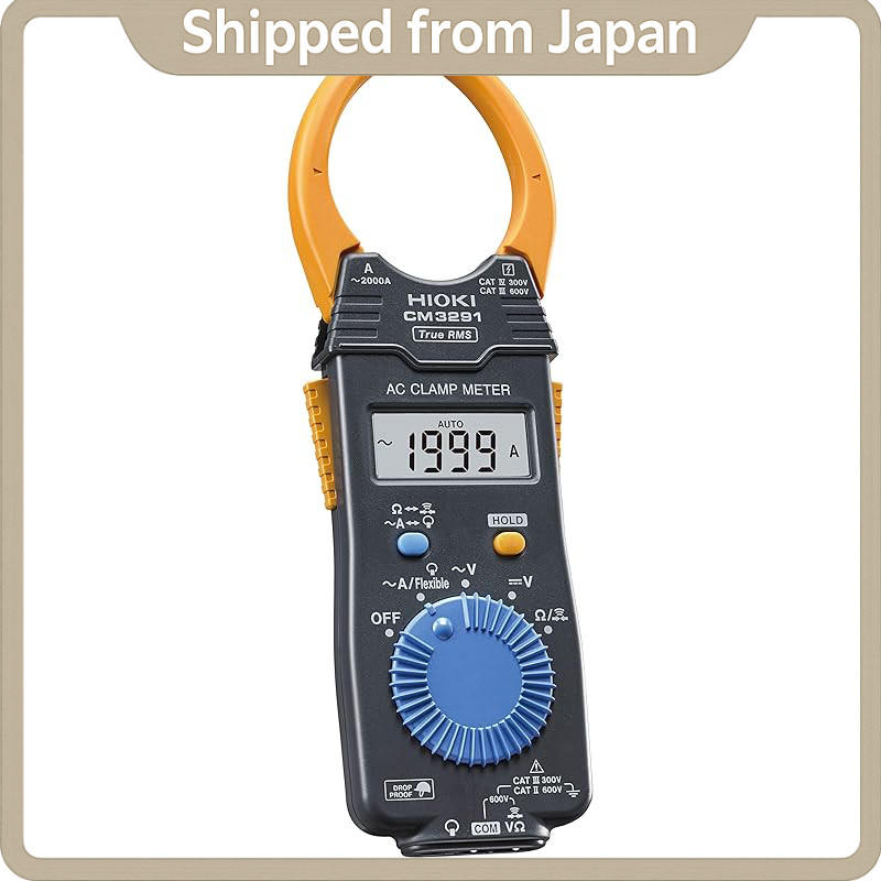 HIOKI AC Clamp Meter CM3291 | Clamp-on AC Current Meter (Model CM3291 / 6031) q7x