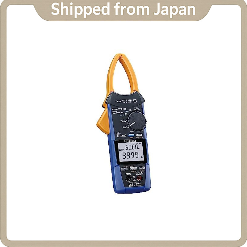 HIOKI CM4375-50 AC/DC Clamp Meter 1000A True RMS - Z3210 Wireless Compatible, Measures AC/DC Current