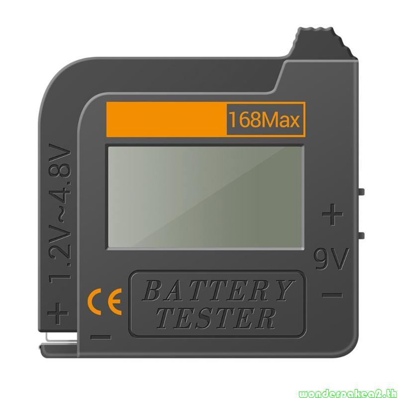 Wonderpakea2 Charge Checkered 168Max Digital Test สําหรับ 3A 18650 6F22 9V CR2032
