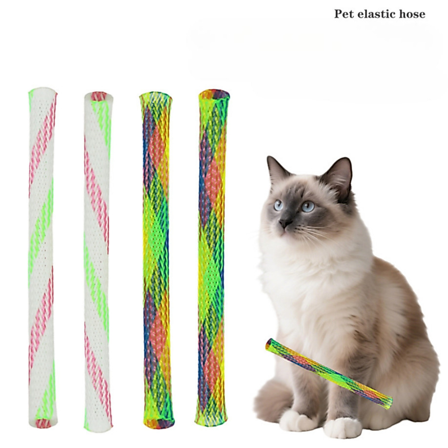 PP-1610 สปริงไนลอนเด้งดึ๋ง ทรงตรง แมวตบเล่นเพลิน คลายเครียดดี ทนทาน คละสี พร้อมส่ง 🐱💖