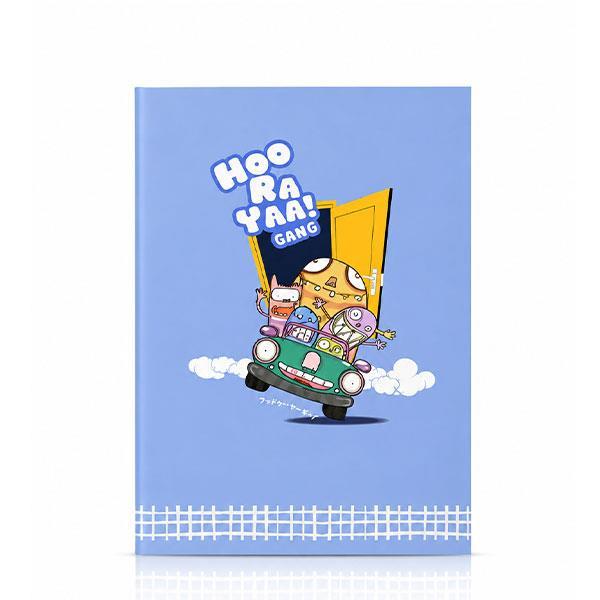 (STEM) PG1-สมุดปกอ่อนมุงหลังคา A5 :  Play Ground-1A A5 Notebook (PG1A-NB-A5) W14.8xH21 cm.Ruled-70g3