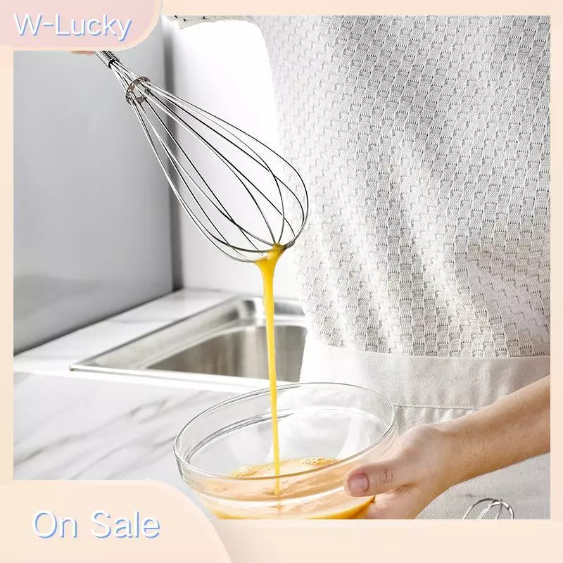 W-Lucky ที่ตีไข่มือหมุนสแตนเลสขนาดเล็ก thumbnail 3