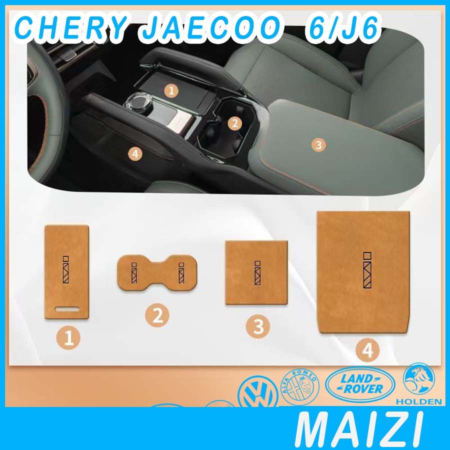[READY] JAECOO 6 EV Door slot pad CHERY ICAR 03 Body kit jaecoo j6 Car decoration accessories RG0P