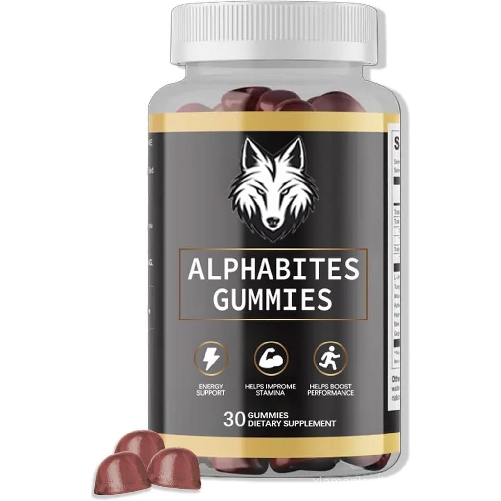 AlphaBites 7-in-1 Nitric Oxide Booster 30 วสคดร. คอเต่า-IroWandMas VitaI Source Balance Gumnnies, Gl
