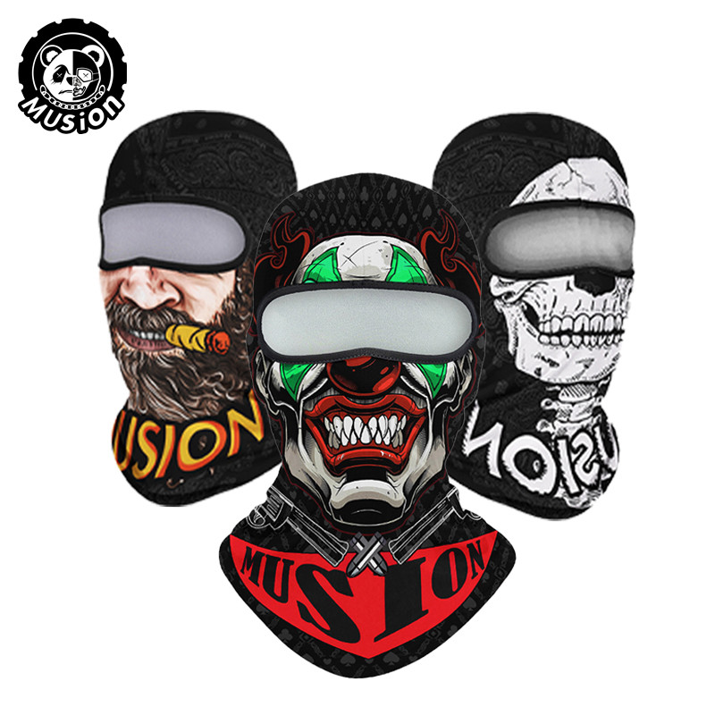 หน้ากากเต็มหน้าป้องกันแสงแดดและฝุ่น ใช้ได้ทั้งขี่จักรยานและ Outdoor