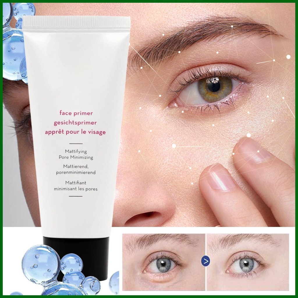 Face Primer สําหรับแต่งหน้า Blurring Primer Matte Poreless คอนซีลเลอร์ 50g Hydrating สําหรับผิวมันแห