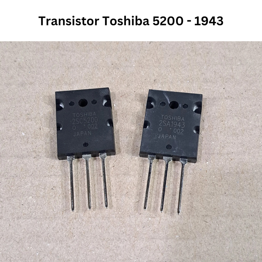 Toshiba 5200 1943 2SC5200 / 2SA1943 ทรานซิสเตอร์
