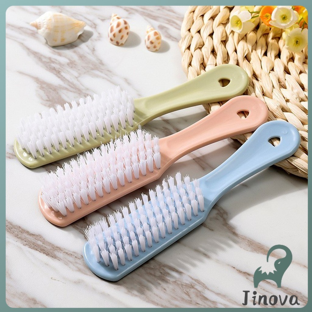 Jnv แปรงขัดรองเท้า แปรงพลาสติกอเนกประสงค์   ทำความสะอาด Small Brush