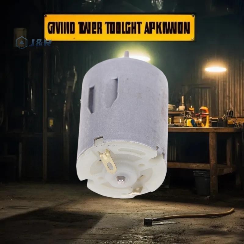 J&R 1 ชิ้น DC 3V-9V แปรงคาร์บอนความเร็วสูง Mini 24 มม.มอเตอร์ไฟฟ้า DIY Hobby ของเล่นรถเรือรุ่น Micro