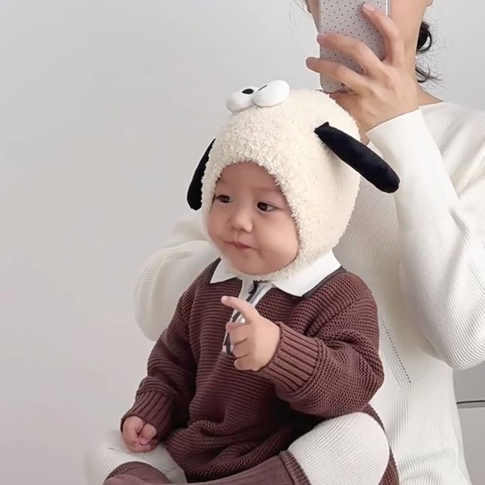 NIKENG Pullover Cap สำหรับเด็ก ป้องกันลมและหนาว มีด้านในให้ความอบอุ่น - รูปที่ 2