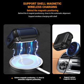 เคสแอร์พอด Case For Samsung Galaxy Buds 3 Pro / 3Pro ระบบ Save Lock ล็อกได้ป้องกันฝาเปิด กันกระแทก เคสหูฟัง ฝาครอบ