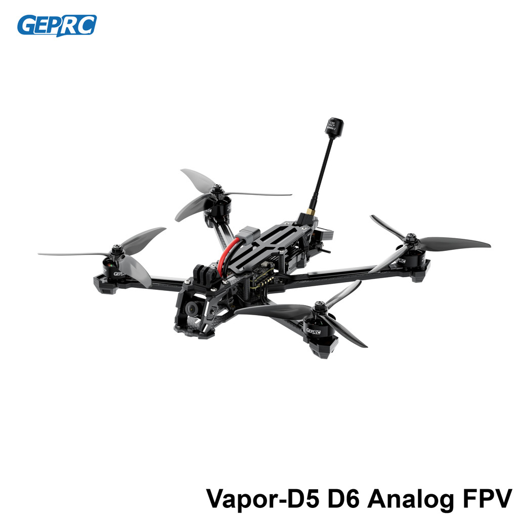 GEPRC Vapor-D5 D6 Analog FPV 5.8G 1.6W VTX F722 V2 FC ประสิทธิภาพสูง Freestyle Grace RC Quadcopter F